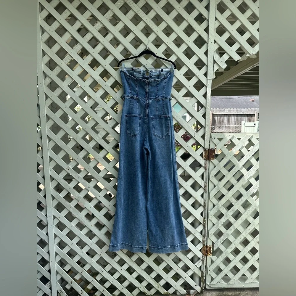 Free People We The Free CRVY Femme Fatale One Piece Jumpsuit